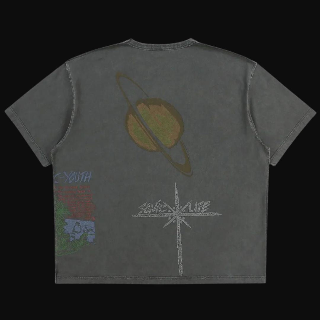 Sonic Youth - Test Print Shirt Grey