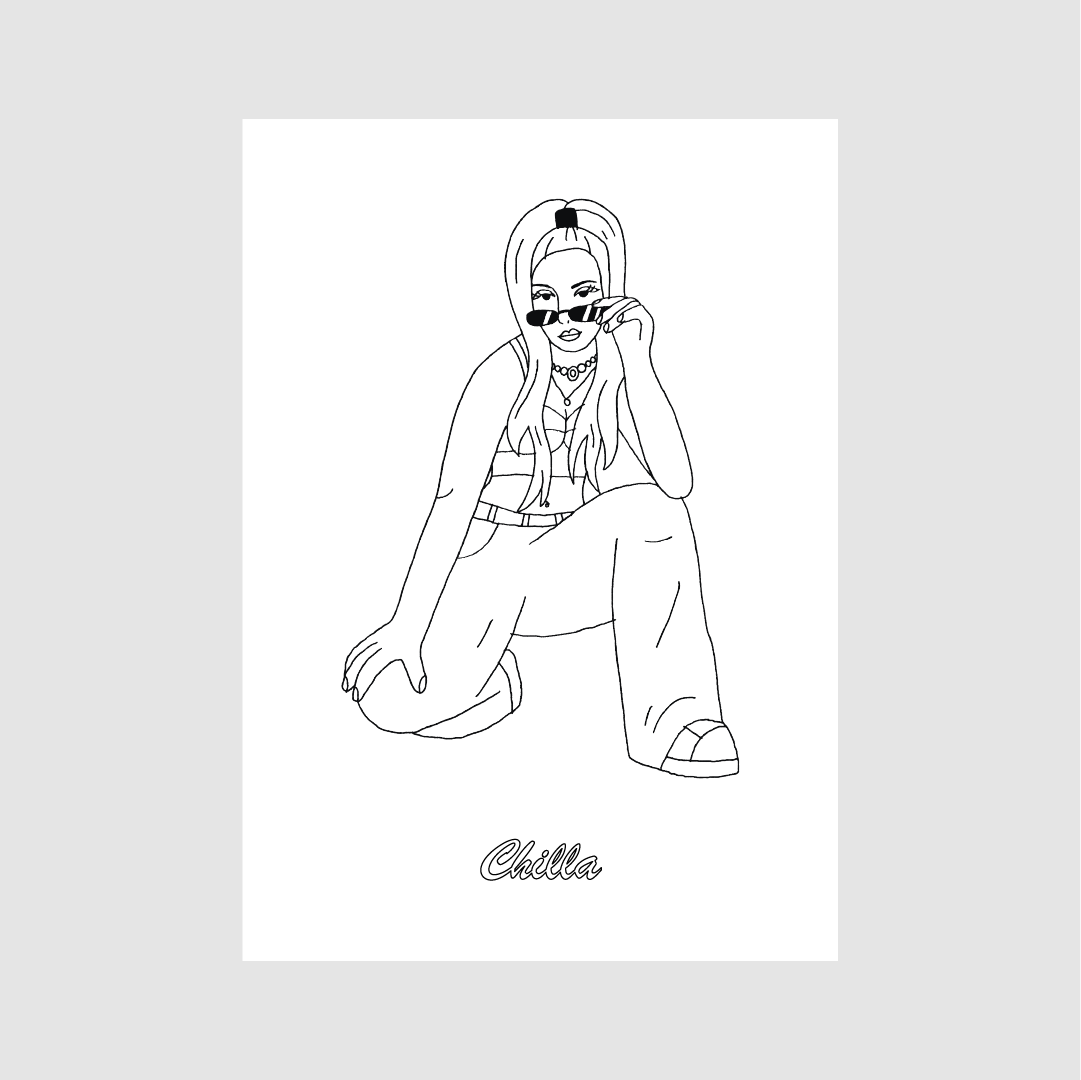Rap Girls Coloriage