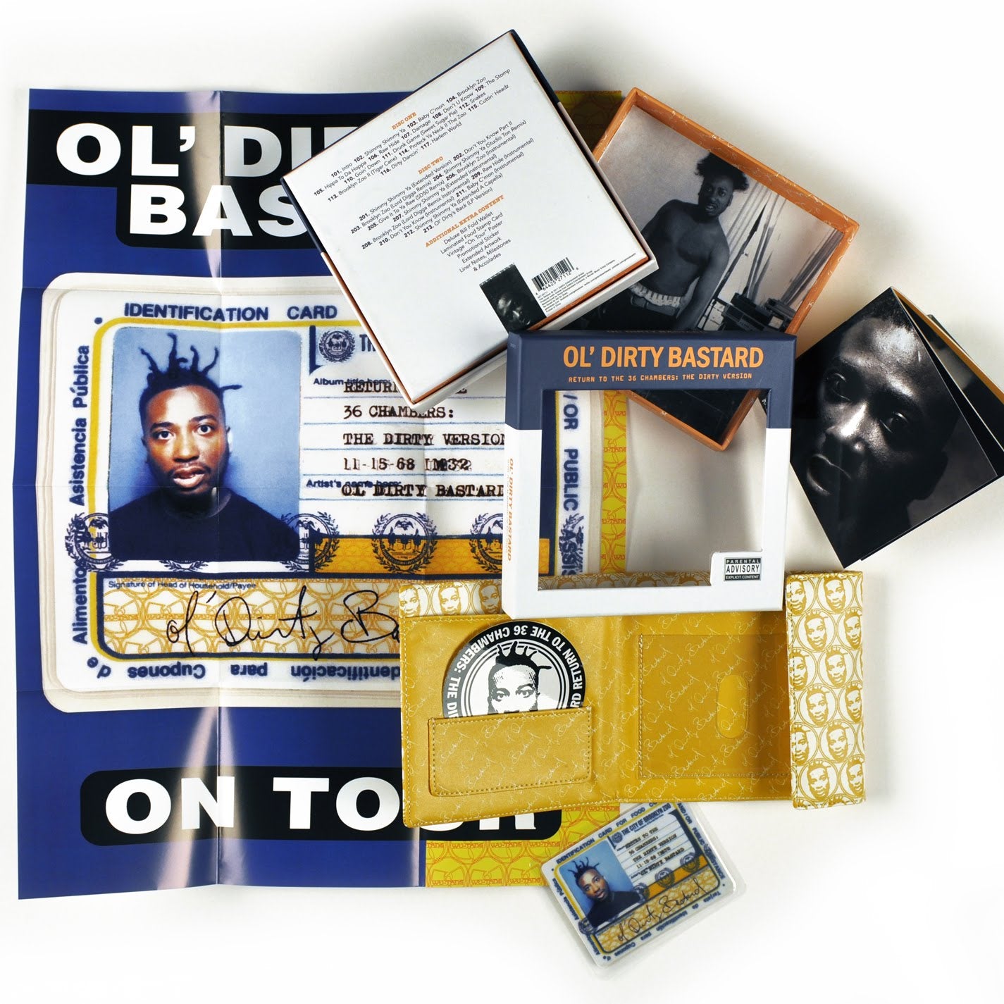 Box Set Deluxe - Ol Dirty Bastard - Return to the 36 chambers avec portefeuille