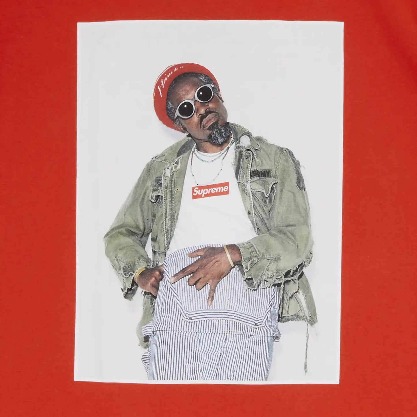 Supreme André 3000 - T-Shirt Tomato