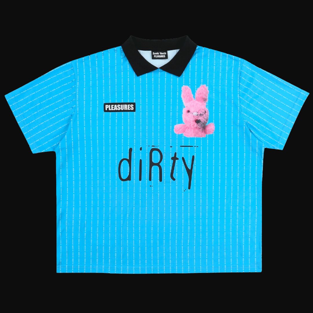 Sonic Youth - Bunny Soccer Jersey Blue