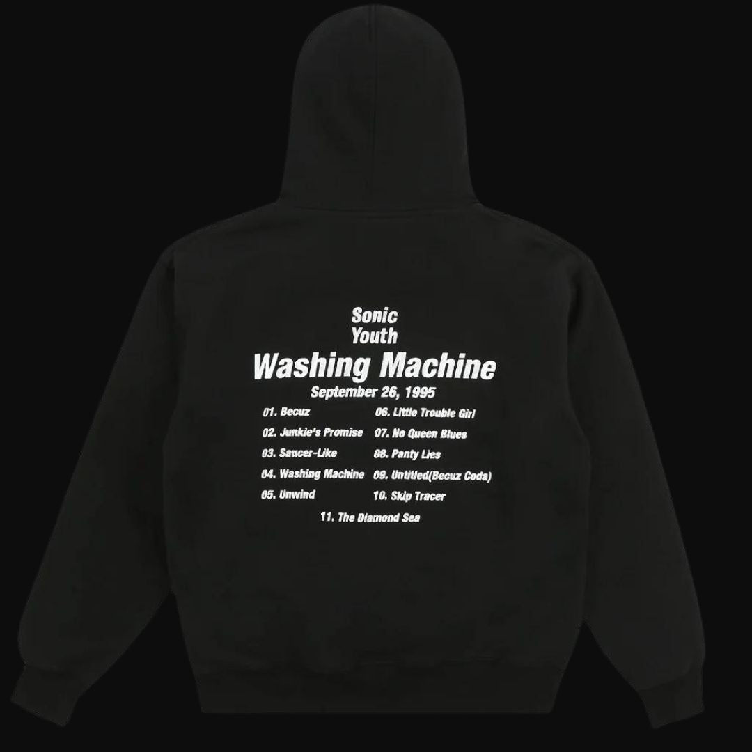 Sonic Youth - Washing Machine Hoodie Black